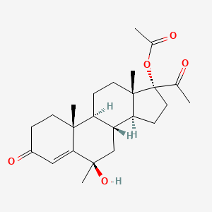 molecular formula C24H34O5 B587628 6-Hydroxymedroxyprogesterone acetate CAS No. 984-47-4