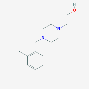 molecular formula C15H24N2O B5876318 2-[4-(2,4-dimethylbenzyl)-1-piperazinyl]ethanol 