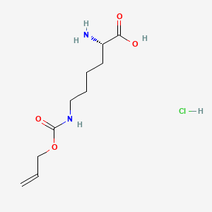 (S)-6-(((Allyloxy)carbonyl)amino)-2-aminohexanoic acid hydrochloride