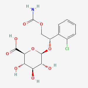 (S)-Carisbamate beta-D-O-glucuronide