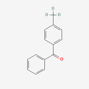molecular formula C14H12O B587645 4-甲基二苯甲酮-d3 CAS No. 109339-64-2