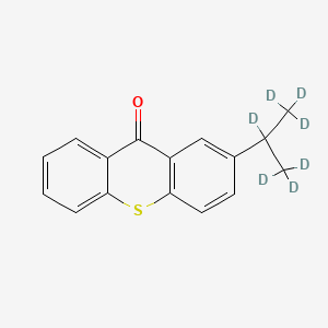 molecular formula C16H14OS B587651 2-[(~2~H_7_)Propan-2-yl]-9H-thioxanthen-9-one CAS No. 1173019-24-3