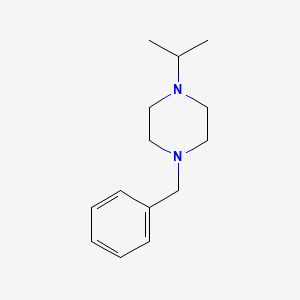 molecular formula C14H22N2 B5876536 1-benzyl-4-isopropylpiperazine 