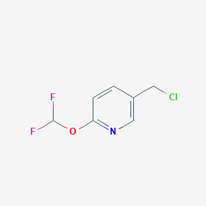 B058768 5-(Chloromethyl)-2-(difluoromethoxy)pyridine CAS No. 1211584-92-7