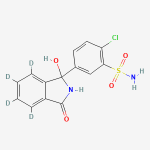 molecular formula C14H11ClN2O4S B587680 氯噻酮-d4 CAS No. 1794941-44-8