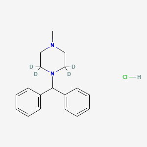 molecular formula C18H23ClN2 B587735 Cyclizine-d4 Hydrochloride CAS No. 1246814-82-3