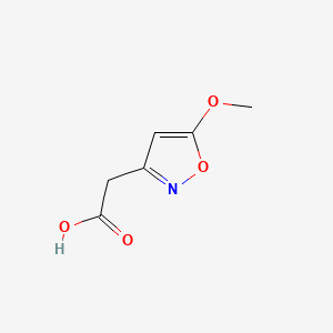 2-(5-Methoxyisoxazol-3-yl)acetic acid