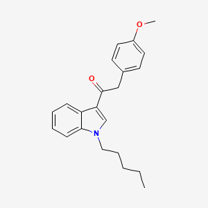 2-(4-Methoxyphenyl)-1-(1-pentylindol-3-YL)ethanone