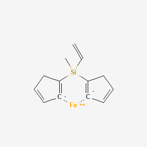 molecular formula C13H14FeSi B587752 Methyl Vinyl[1]sila Ferrocenophane CAS No. 155892-90-3