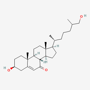 molecular formula C27H44O3 B587757 (3beta)-3,26-Dihydroxycholest-5-en-7-one CAS No. 148988-28-7