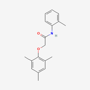 molecular formula C18H21NO2 B5877679 2-(mesityloxy)-N-(2-methylphenyl)acetamide 