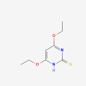 molecular formula C8H12N2O2S B587770 4,6-Diethoxypyrimidine-2(1H)-thione CAS No. 155198-69-9