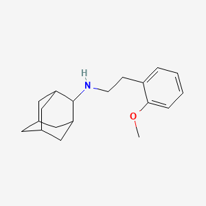 molecular formula C19H27NO B5877819 2-adamantyl[2-(2-methoxyphenyl)ethyl]amine 