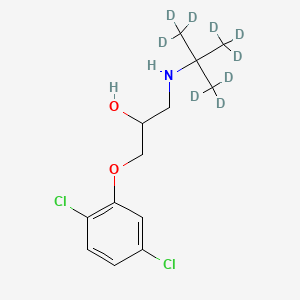 molecular formula C13H19Cl2NO2 B587785 Chloranolol-d9 CAS No. 1795031-39-8