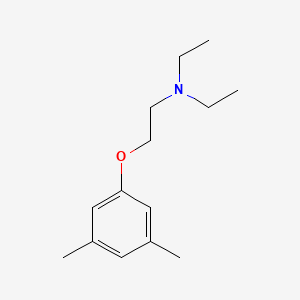molecular formula C14H23NO B5877921 2-(3,5-dimethylphenoxy)-N,N-diethylethanamine 