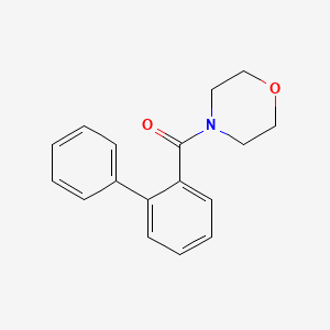 molecular formula C17H17NO2 B5877929 4-(2-biphenylylcarbonyl)morpholine 