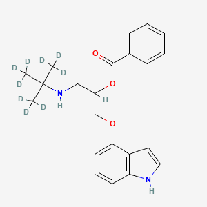 molecular formula C23H28N2O3 B587798 rac Bopindolol-d9 CAS No. 1794891-82-9