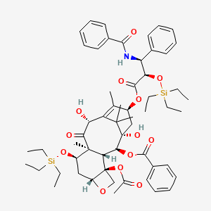 2',7-Bis-O-(Triethylsilyl) 10-Desacetyl Paclitaxel