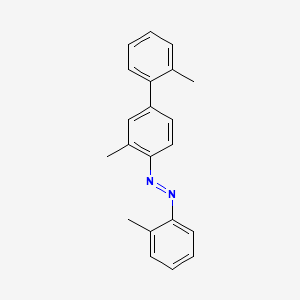 molecular formula C21H20N2 B587827 4-o-Tolyl-o,o'-azotoluene CAS No. 857484-43-6
