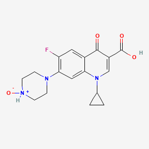 molecular formula C17H18FN3O4 B587834 Ciprofloxacin N-Oxide CAS No. 860033-22-3