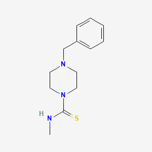 molecular formula C13H19N3S B5878430 4-benzyl-N-methyl-1-piperazinecarbothioamide 
