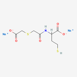 molecular formula C8H11NNa2O5S2 B587847 エルドステインチオ酸二ナトリウム塩 CAS No. 254884-18-9