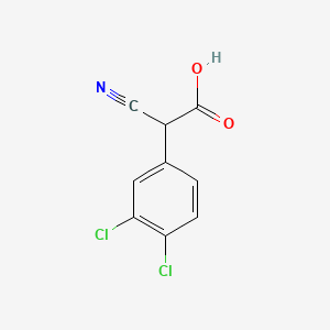 2-Cyano-2-(3,4-dichlorophenyl)acetic acid