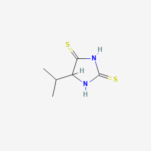 molecular formula C6H10N2S2 B587890 5-Isopropylimidazolidine-2,4-dithione CAS No. 149697-15-4