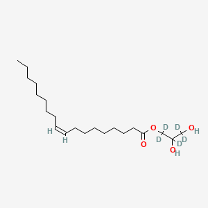 molecular formula C21H40O4 B587898 rac 1-Oleoyl Glycerol-d5 CAS No. 565183-24-6