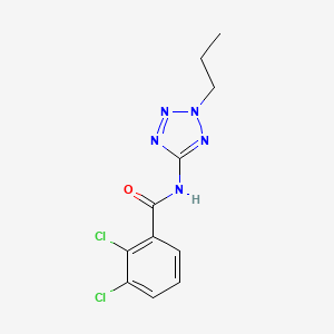 molecular formula C11H11Cl2N5O B5879034 2,3-dichloro-N-(2-propyl-2H-tetrazol-5-yl)benzamide 