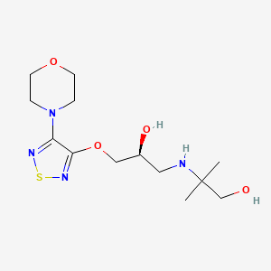 molecular formula C13H24N4O4S B587920 (S)-(-)-Hydroxy Timolol CAS No. 1227468-61-2