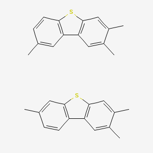 molecular formula C15H14S B587924 2,3,7-/2,3,8-Trimethyldibenzothiophene CAS No. 153524-16-4