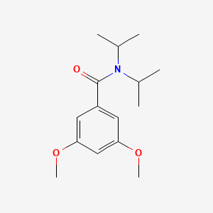 molecular formula C15H23NO3 B5879963 N,N-diisopropyl-3,5-dimethoxybenzamide 