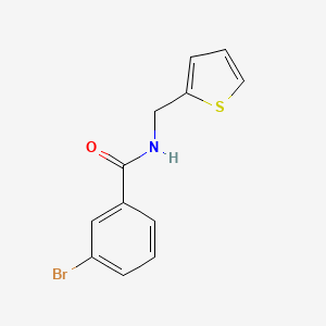 molecular formula C12H10BrNOS B5880056 3-bromo-N-(2-thienylmethyl)benzamide 