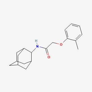 molecular formula C19H25NO2 B5880140 N-2-adamantyl-2-(2-methylphenoxy)acetamide 