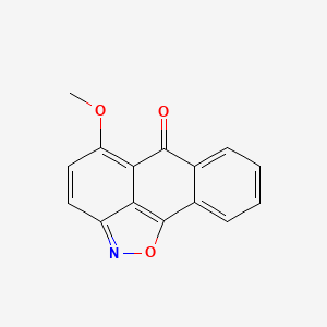 molecular formula C15H9NO3 B5880162 5-methoxy-6H-anthra[1,9-cd]isoxazol-6-one 