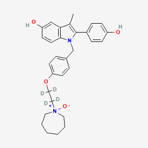 molecular formula C30H34N2O4 B588033 Bazedoxifene-d4 N-Oxide CAS No. 1794810-68-6