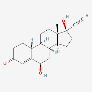 molecular formula C20H26O3 B588034 6beta-Hydroxy Norethindrone CAS No. 51724-44-8