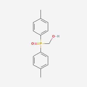 molecular formula C15H17O2P B5880408 [bis(4-methylphenyl)phosphoryl]methanol 