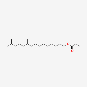 molecular formula C21H42O2 B588043 10,14-Dimethylpentadecyl isobutyrate CAS No. 158442-03-6