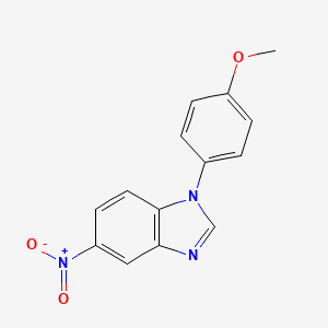 1-(4-methoxyphenyl)-5-nitro-1H-benzimidazole