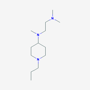 molecular formula C13H29N3 B5880592 N,N,N'-trimethyl-N'-(1-propyl-4-piperidinyl)-1,2-ethanediamine 