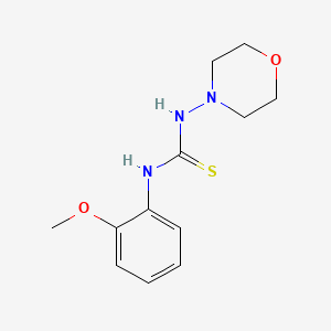 N-(2-methoxyphenyl)-N'-4-morpholinylthiourea