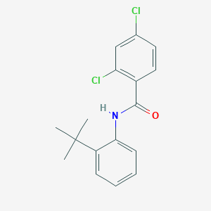 molecular formula C17H17Cl2NO B5880832 N-(2-tert-butylphenyl)-2,4-dichlorobenzamide 