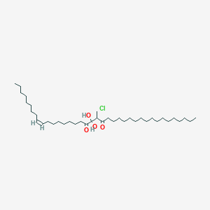 molecular formula C39H73ClO4 B588100 rac 1-Oleoyl-2-stearoyl-3-chloropropanediol CAS No. 1336935-05-7