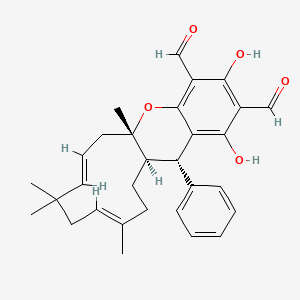molecular formula C30H34O5 B588102 Guajadial B CAS No. 1414455-03-0