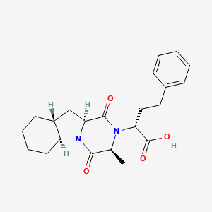 molecular formula C22H28N2O4 B588107 Trandolaprilat Diketopiperazine CAS No. 149756-14-9