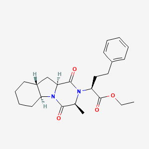 molecular formula C24H32N2O4 B588110 Trandolapril Diketopiperazine CAS No. 149881-40-3