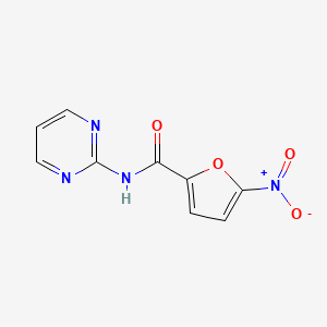 molecular formula C9H6N4O4 B5881167 5-nitro-N-2-pyrimidinyl-2-furamide 