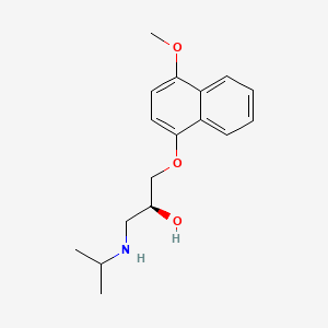 B588134 (S)-4-Hydroxy 4'-Methoxy Propranolol CAS No. 437999-45-6
